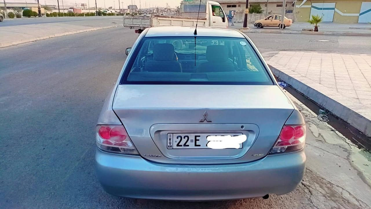 لانسر ميتسويبوشي موديل 2009 
گير شرط 
محرك شرط 
سنويه جديده 2028 
كابون بنزين 
رقم جديد 
 جوز تارات جديد 
تحويل او وكاله 
السعر 82$قفل
 موقع السياره موصل ايسر 
للتواصل ***********.
