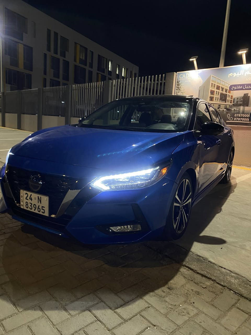 السلام عليكم 
نيسان سنترا SR+ 2023 فول زيرو زيرو ماشية 6 رقم شمالي سنوية جديده لل31 
فتحة 
بصمة وتشغيل عن بعد 
لايت عدستين 
4 كامرات 
رادارات 
كشن كهرباء + هيتر 
ستيرن هيتر 
جلد 
مواصفات ماتخلص 
حادثه فقط جاملغ سايق مبدل 
١٥٣ وبيها مجال بسيط سيارة حيل جديدة وزيرو مكاني بصرة 
***********
