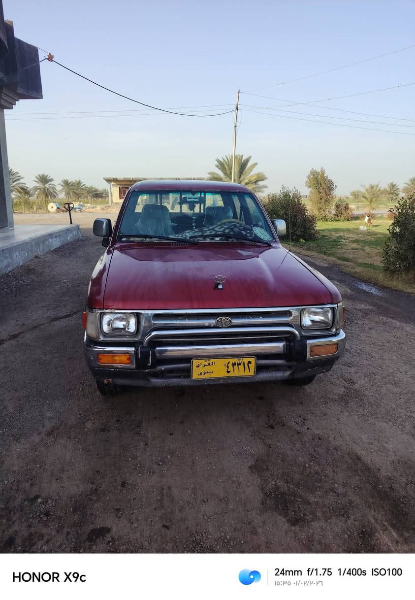 سلام عليكم للبيع بيكم موديل 93سنويه تنتهي 28 مكفوله كفالة عامة من صبغ شاصي مكينة رقم نينوى العنوان بغداد السعر خاص اتصال ***********
0785 090 0506
