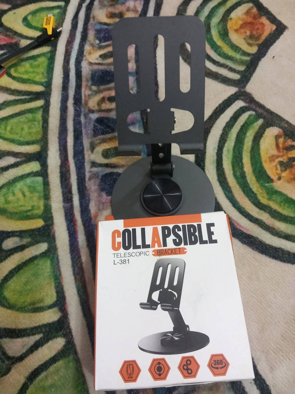 بلاش بلاش عرض 5 قطع...بالة اصلي ضمان ...1.هدفون ايربود الأصلي ..2..ستاند ايباداولابتوب..3..ستان منضدي ...4..ستان ميز حديد ..5..كيبل اصلي ٦٥واط ...كل هاذة العرض  بسعر 25الف والتوصيل مجانا الكمية محدودة للحجز اتصل  ***********
***********
