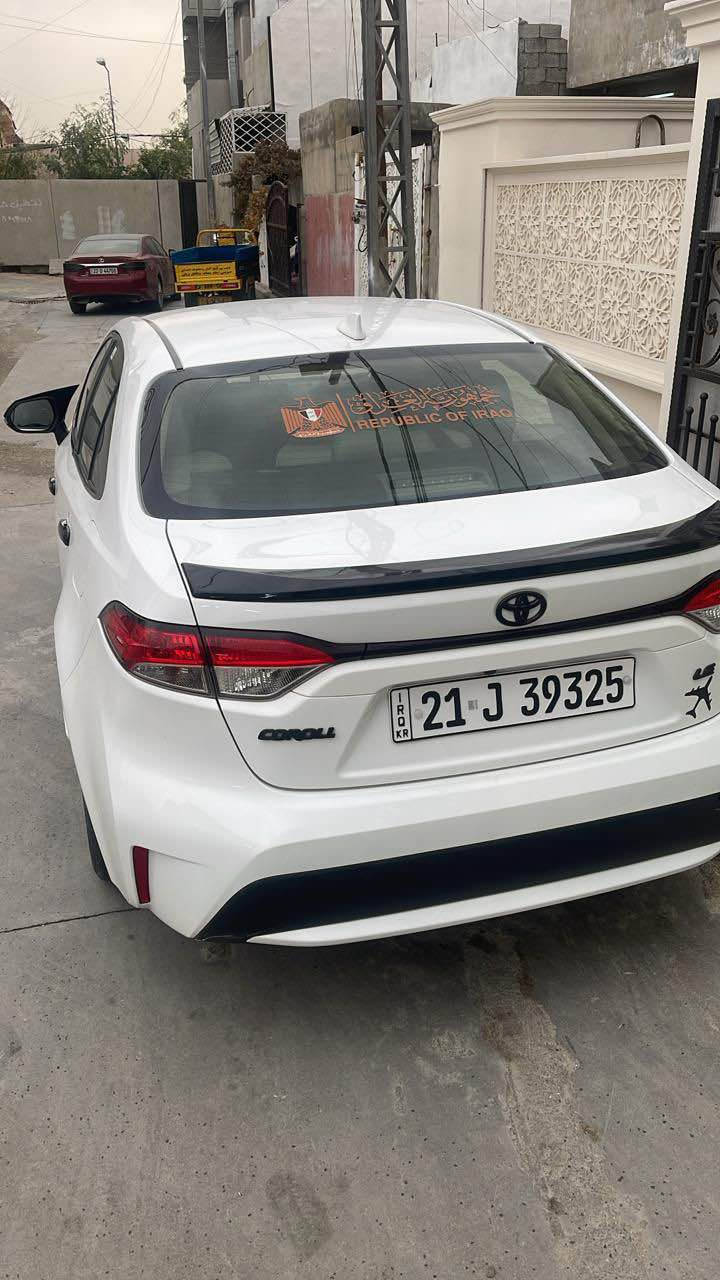 كورلا مواصفات LE 
موديل ٢٠٢٢
بدون صبغ
بسمي دفتر بانزين بيها
مكان كركوك
سعر ١٦٥ و بيها مجال
***********
*********** كركوك, العراق
