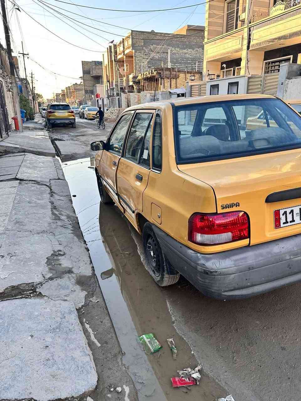 السلام عليكم سايبا موديل 2013 سياره نضيفه وحلوه مكينه جديده وكير حداديه نضيفه شواصي مكفولات رايدها 27 وبيها مجال سياره رقم جديد هزه جديده سنويتها لل29 هيه مصفره مكاني بغداد الامين الثانيه وهذا رقمي ***********
