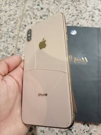 Iphone X Max ذاكرة 256 بطاريته جديدة توني مبدلهه فيس ايدي شغال سيم كار...