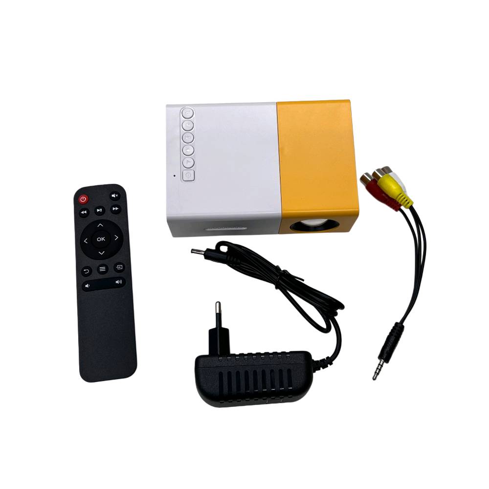 🎬✨ بروجكتر LED صغير محمول 🎶📽️

يشغل فيديو، صور وموسيقى من HDMI، USB أو Micro SD بدقة حتى 1080P 🌈
بطارية مدمجة وحجم خفيف يسهل حمله 👜
عدة منافذ للتوصيل وتشغيل مباشر للوسائط 🎧

استمتع بالترفيه في أي مكان بسهولة! 💫