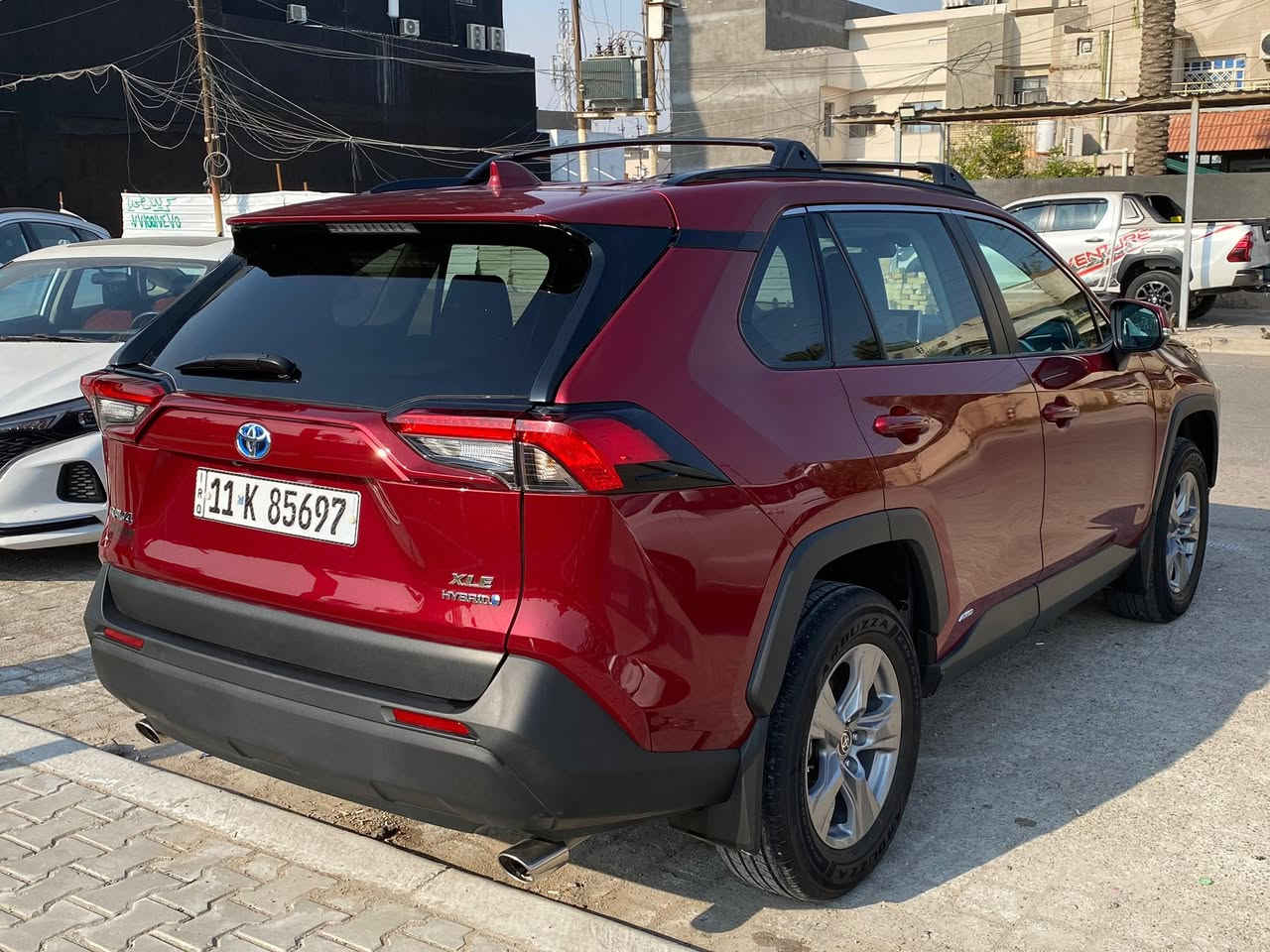 السلام عليكم 

‏Toyota RAV4 2023 XLE 

السعر 225$

تويوتا راف فور XLE  هايبرد
موديل 2023
ماشية 18 الف   

الحادث بنيد مبدل و مصبوغ تكحيل خشم جاملغ ايسر و ايمن

حجم المحرك 4 سلندر 
المواصفات :
بصمة ابواب
بصمة تشغيل
الشاشة الجبيره 
تحديد مسار 
رادار أمامي(تحديد مسار)
رادار جانبي (نقاط عمياء) على المري 
رادار خلفي(التحذير من الاصطدام)
تحكم وضعيات القيادة Drive Modes 
ابل كار بلي بلوتوث بدون وياير
اوتو ستارت (Auto start)
اوتو ستوب(Auto Stop)
هاند بريك بصمة
اوتو هولد(Auto Hold) 
تحكم وضعيات القيادة,ECO,NORMAL,SPORT  
مانع انزلاق 
تحكمات استيرن 
وبقية المواصفات المعروفة

سعر: 225  

 للاستفسار
مكان بغداد حي جامعه

***********
