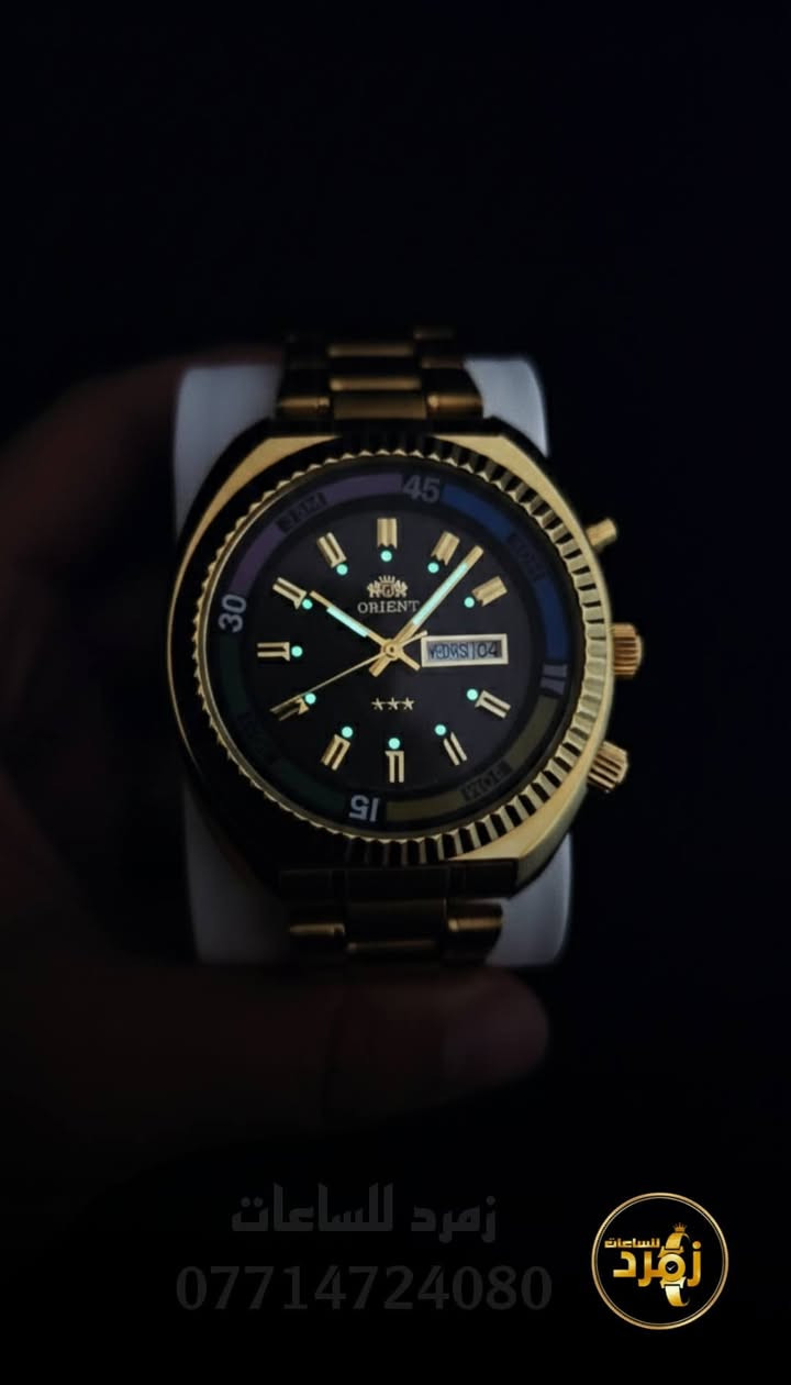 اورينت  كرستل ياباني دولي
مكينه ٢١ جوهره  
معدن نيكل كوم مع الستانلس ستيل 
ضد الماء  لومينوس بالكامل
مختم بالكامل

 ⭐️موديل جديد ⭐️

ORIENT Crystal ⭐️
اورينت   ⭐️
ماكنة ياباني ❤️
رنك دوار 🫥
طلاء ثابت ⭐️
كوالتي عالي ⭐️
عداد شهري ⭐️
عداد يومي ⭐️
الوزن 127 g ⭐️
القطر 45 m 💥
السمك 14 m 💫
سير  مريح لليد 🌟
السعر 28 الف 🚀🏅
للحجز يرجى التواصل واتساب 💣🦈

📞 ***********
