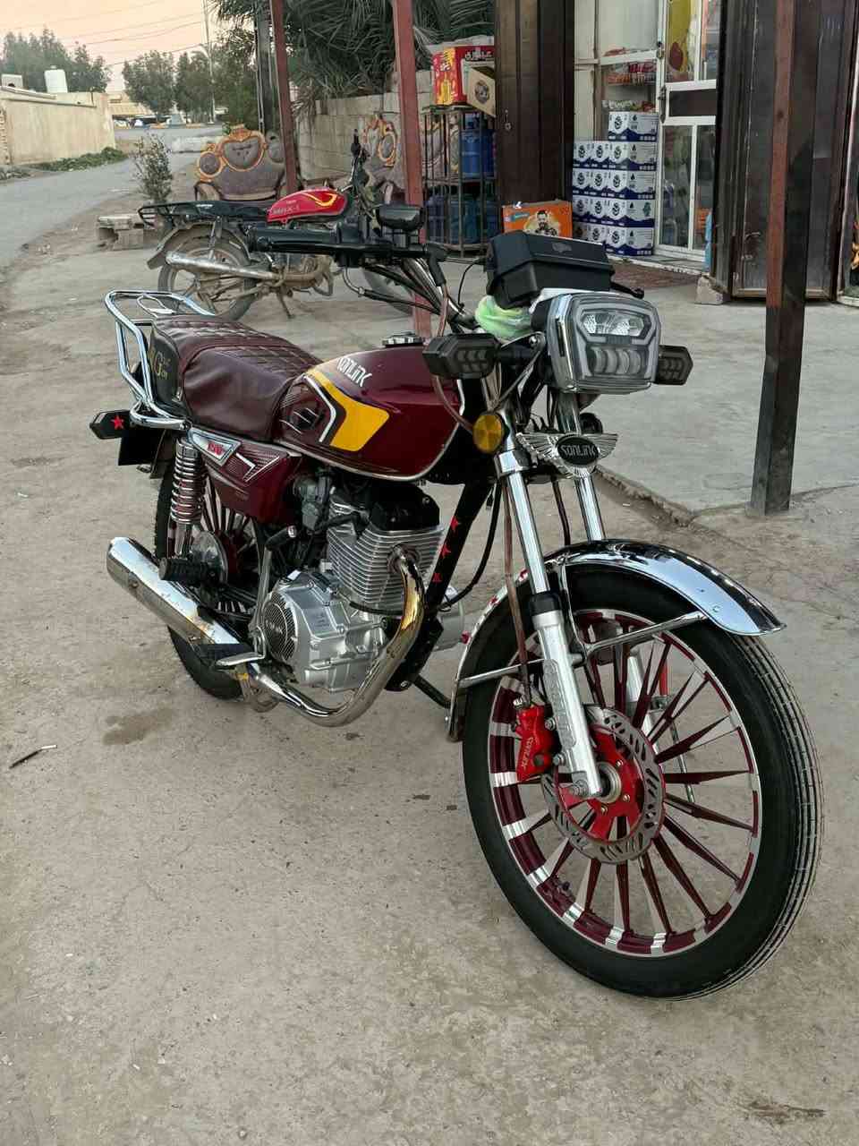 دراجه سونك سيفان 🏍️ ✈️
موديل 24شــ كل 25🏍️✈️
دراجه نضيفه خير من الله🏍️✈️ 
دراجه مابيه اي نقص ✈️🏍️

 ممبدل بيه اي شي بلاديه 🏍️✈️

محرك حجم 150⚙️🏍️✈️

تيارات جديدات 🔘🔘🏍️✈️

دراجه مامتعوبه 🙂‍↔️✈️🏍️

دراجه بلادي ✈️🏍️

السعر 725  بيه مجال 🏍️✈️

مكاني دجيل 📞✈️🙂‍↔️

مو شري لا يتصل ولا يعامل 

الاستفسار ع رقم ***********📞☎️

تواصل واتساب خاص ☎️📞
