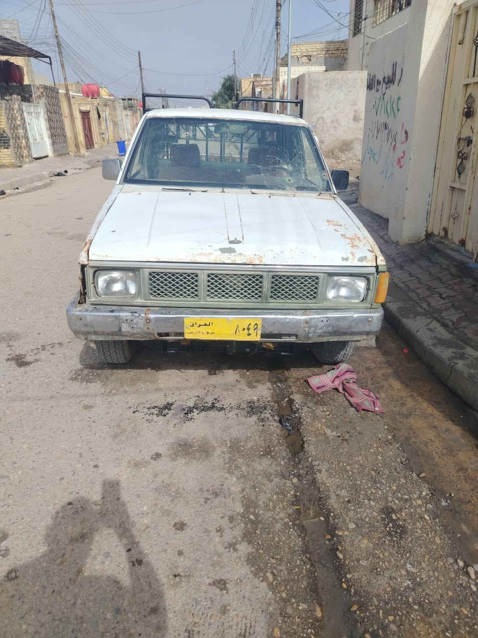 سياره للبيع بيكم نوع نيسان رقم صلاح الدين تك قماره ***********
