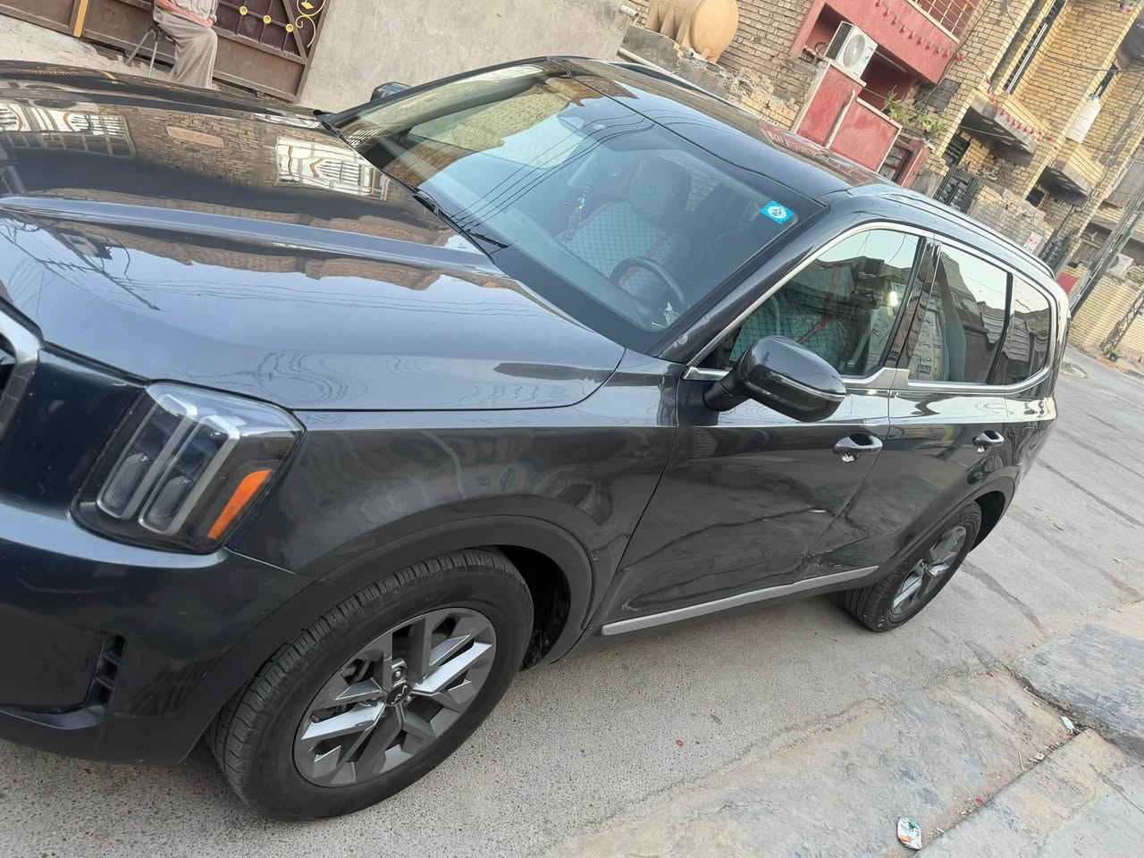 تلرايد 2023 بيها ثلاث قطع صبغ سعر سعر 230 كان السيارة بغداد حي رقم ***********
