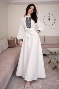 فستان دابل • مقاسات 38-48 • توصيل كل العراق