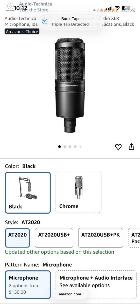 مايك اوديو تيكنيكا مستخدم ثلات مرات فقط
مع درع عزل


**إذا كنت صاحب هذا الإعلان وتريد حذفه لأي سبب، رجاءا أرسل رسالة إلى الدعم الفني**