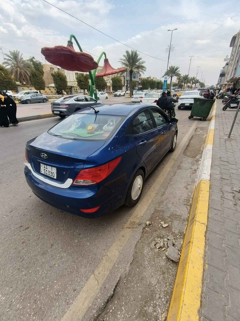 إسلام عليكم الله همه صلي على محمد والي محمد اكسنت الموديل 2016وارد أمريكي ضرره في امريكه بابين وجاملغ،بدون دواخل ليبل موجود  الباقي كفاله سياره جديده تبريد تدفئة فول تخم تاير بجيس سياره بسمي امداور ثاني يوم مكينه 1600جدئاي بجيس مكينه وكير اوتماتيك جام كله شغال لون ازرك سياره خير من الله السعر 90وبيه مجال لطيبين المكان كربلاء اليمام الحر شارع البزل رقم الهاتف ***********☺وتدللون
