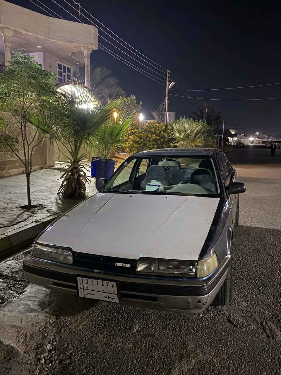 ما بعد السلام /سياره مازده 626  للبيع  جنطه لون رصاصي گير محرك شرط صدر ا مامي خلفي شرط سياره بيه تصليح بل اهلالات شغل خط اول  حداديه خير من الله كهربائيات شغاله كامل رقم نينوى (حبل)(حبل) مكاني كركرك قضاء الحويجه رقم ***********
