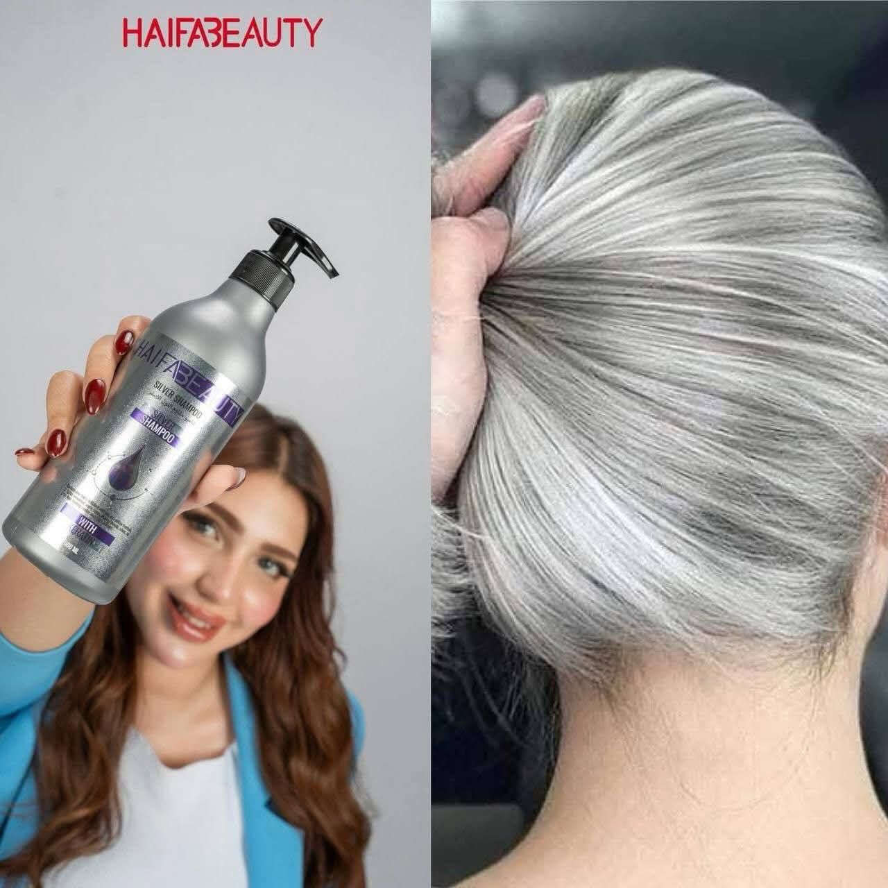 شامبو سلفر هيفا بيوتي الاصلي
الإيطالي ✨🇮🇹 ان كان لون شعرك اصفر ثلجي  وحابه تغيري
 للسلفر او كان شعرك اصفر وحبيتي اطفين لونه 
الحل هو شامبو سلفر من هيفا بيوتي💯😍

طريقة الاستخدام👌🏻
يترطب الشعر من الجذور للااطراف بالماء 
بعدها تاخذي كميه من شامبو سلفر وتحطيه ع الشعر 
مده 7  دقائق⏱
بعدين اغسلي شعرك  من الشامبو بماء فقط وشوفي جماله 
يستعمل مرتين بالاسبوع
المنشأ إيطاليا الأصلي 🇮🇹 
الحجم 500ml


**إذا كنت صاحب هذا الإعلان وتريد حذفه لأي سبب، رجاءا أرسل رسالة إلى الدعم الفني**