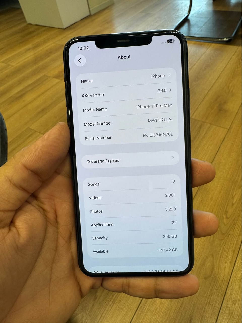 iphone 11 promax 
به شه رتي هه موو شتيك
٢٥٦گيگا 
١ سيم و يسم
پاتري ٨٣ بيلاد
تب.سليماني السليمانية, العراق


**إذا كنت صاحب هذا الإعلان وتريد حذفه لأي سبب، رجاءا أرسل رسالة إلى الدعم الفني**