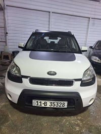 كيا صول موديل ٢٠١٢ خليجي بدون صبغ بدول تبديل كير مكينه بلادي بيها تقشي...