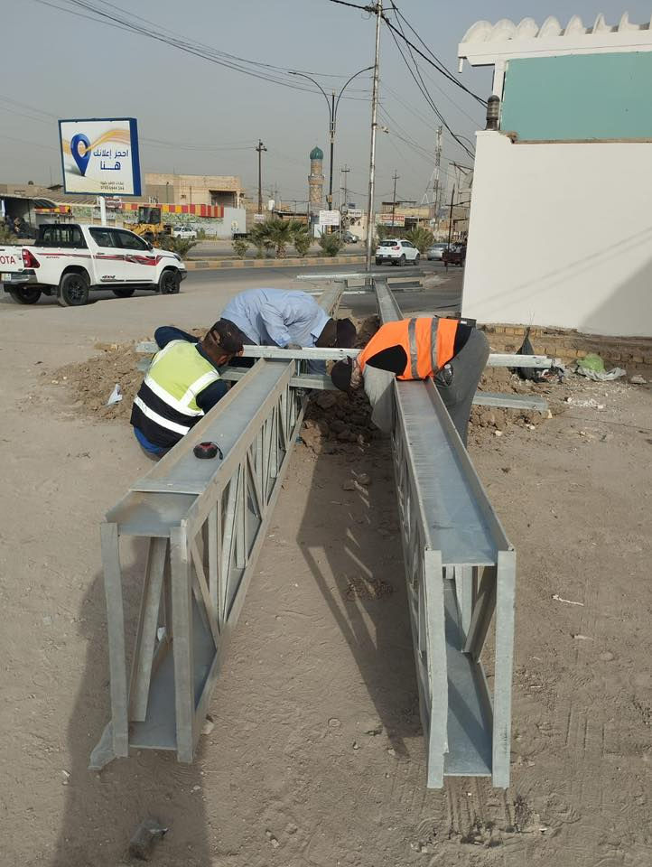 ⚡ أعمال كهرباء متكاملة – تنفيذ باحتراف وثقة ⚡
ننفذ جميع أعمال الكهرباء للأحياء السكنية والمجمعات والمشاريع الخاصة، من الأساس وحتى التشغيل الكامل:

🔹 نصب أعمدة الكهرباء

🔹 تمديد الأسلاك الهوائية والأرضية

🔹 تمديد كيبلات الضغط الواطئ والمتوسط

🔹 تركيب المحولات الكهربائية

🔹 تنفيذ شبكات الكهرباء للمجمعات السكنية

🔹 صيانة ومعالجة الأعطال

🔹 العمل وفق المخططات الهندسية المعتمدة

✅ التزام بالمواصفات الفنية

✅ معايير سلامة عالية

✅ سرعة في الإنجاز

✅ أسعار مناسبة وخبرة عملية

📞 للتواصل والاستفسار:

رقم الهاتف ***********

⚡ الجودة أساس عملنا… وثقتكم هدفنا
