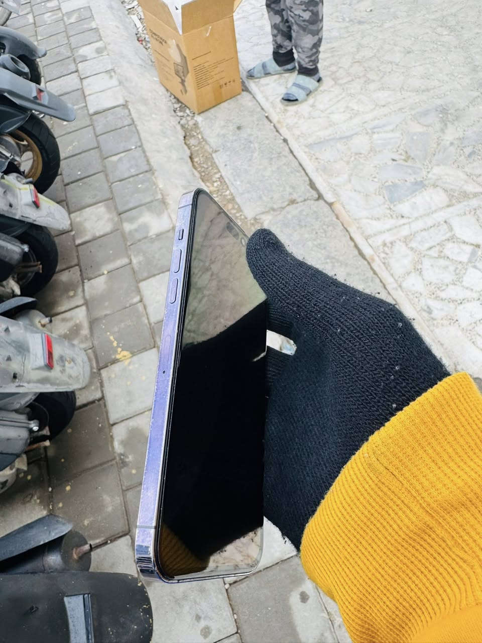 ايفون 14برو ماكس ذاكرة256 بطارية 85 ويا كفر ولزكة مراوس فقط بآيفون 14برو او 13برو ماكس حسب النضافة مكاني بغداد مدينة الصدر الجهاز مبدل شاشة اصلية على فحص وظهر مضروب خفيفي مثل ما موضح بل صورة ***********
