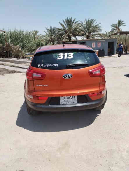 السلام عليكم
سياره للبيع 
نوع: كيه سبورتج 
موديل : 14 
خليجي بيها 5 قطه 2 تبديل و 3 صبغ سنويه 2030 هزه جديده تخم تاير حداديه جديده اشاير بلمري تحكم ستيرن تدفئه تبريد فول رقم بغداد انكليزي السعر 130 وبيها مجال قليل حك الجيه للأتصال ***********
