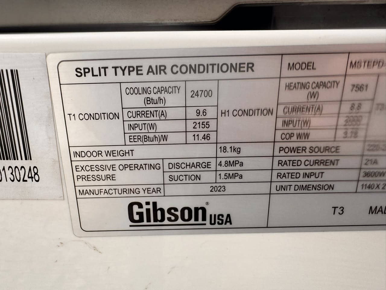 السلام عليكم سبلت جبسون ٢طن غاز ٤١٠ انتاج ٢٣ نضيف كلش جهاز كله بلادي وضع الشركة غراضه كامله سعره ٤٧٥ الف 
سبع ابكار مقابل ثانوية الانتصار 
*********** ابو جود
يوجد توصيل داخل بغداد
