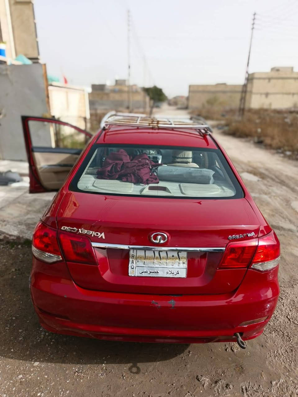 السلام عليكم كريت ويل فولكس 2012 رقم كربلاء سيارة بغداد  سعرها  ٥٠ وبيها مجال اتصال على هذا الرقم ***********
