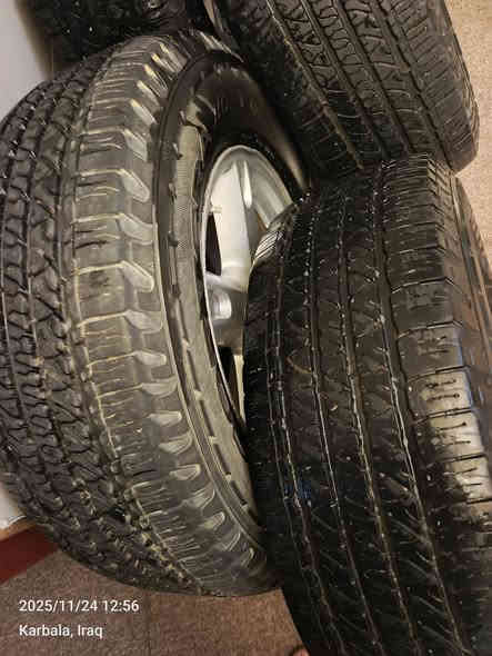 تخم ويل اصلي مكفول مع تايرات اصلي وارد كندي نظيفات جدا
قياس 17-70-245

السعر 450

مكانهن كربلاء 

***********
