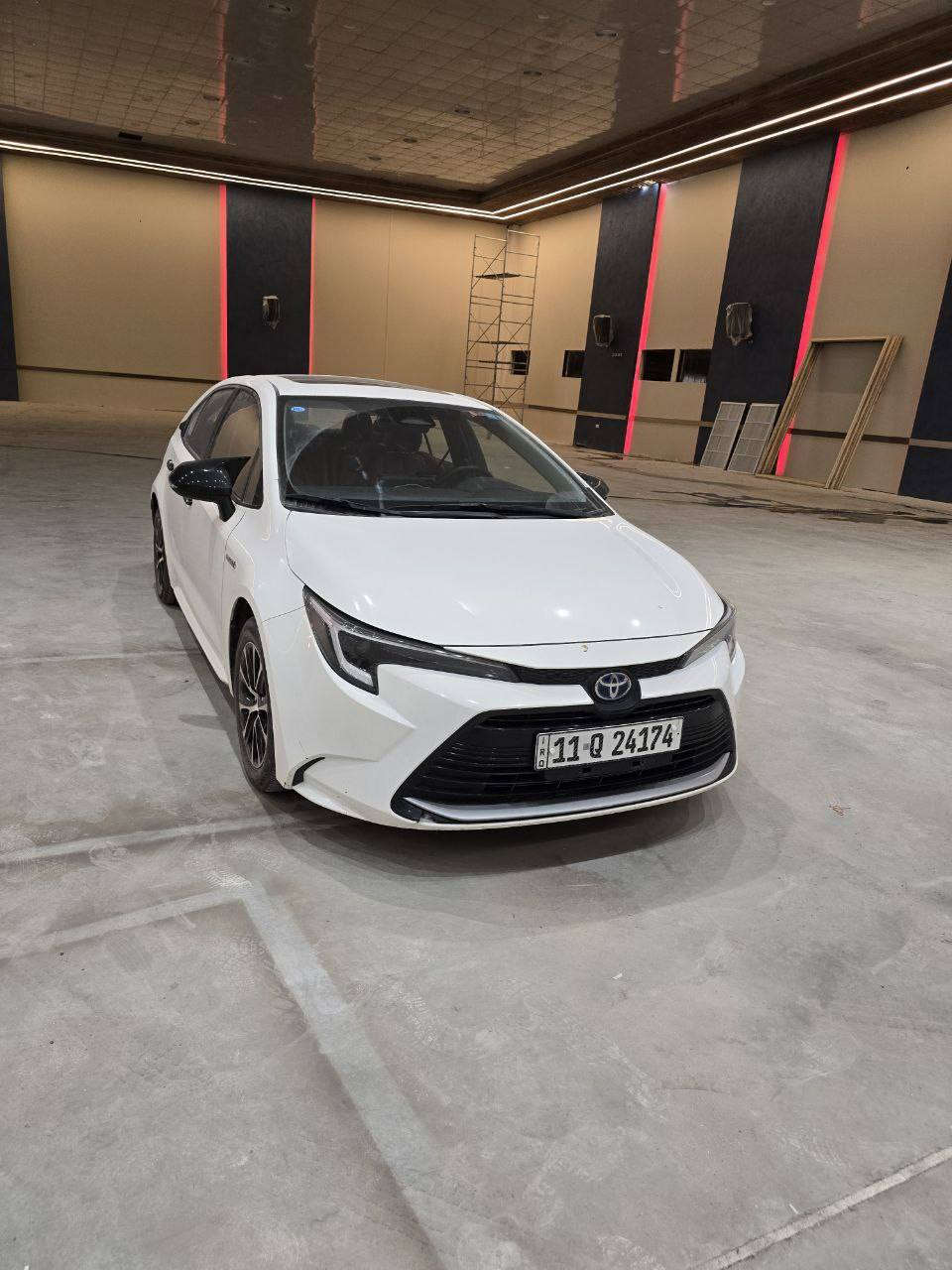 السلام عليكم كورولا هايبرد موديل ٢٠٢٤ شكل الأمريكي
السيارة كفالة محرك كير وشاصي  بيهة طعجة بلجاملغ ورصعات موضحة بلصور السيارة ماشية 58 km للبيع فقط 
مكان السيارة بغداد
للأستفسار *********** بغداد, العراق
