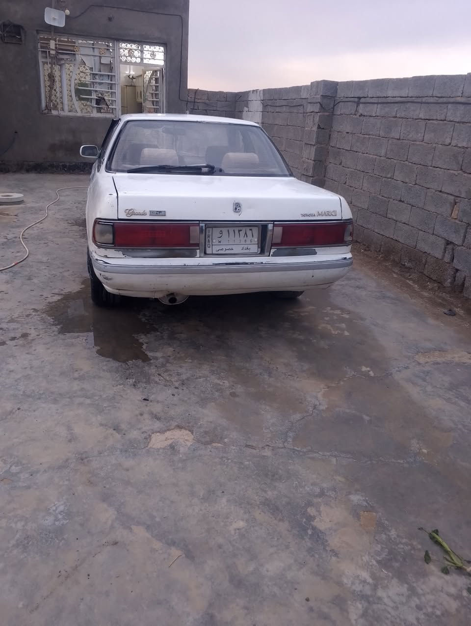 السلام عليكم سياره مارك 91 للبيع مكينه وكير مكفول السعر 35 وبيه مجال مكان واسط دجيلي *********** وبخدمت الشراي
