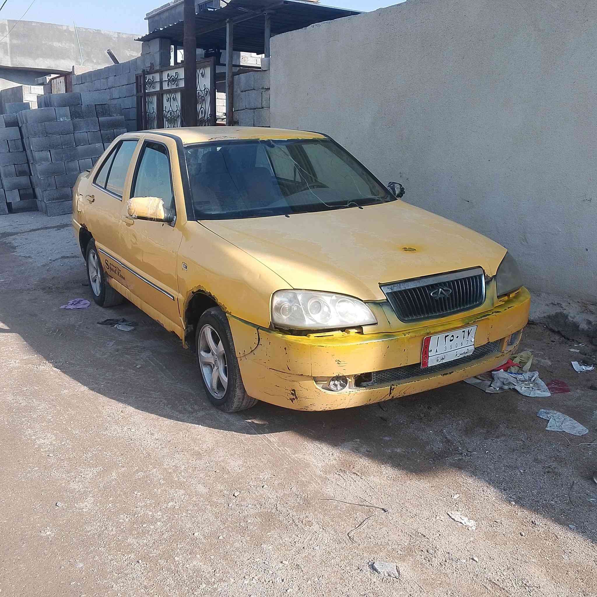 السلام  عليكم سياره شيري موديل 13رقمها بصره مكينه بيكاجو 1600السعر 14 العنوان البصره رقم الهاتف ***********
