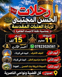 زيارة العتبات • ١١ محرم • الناصرية