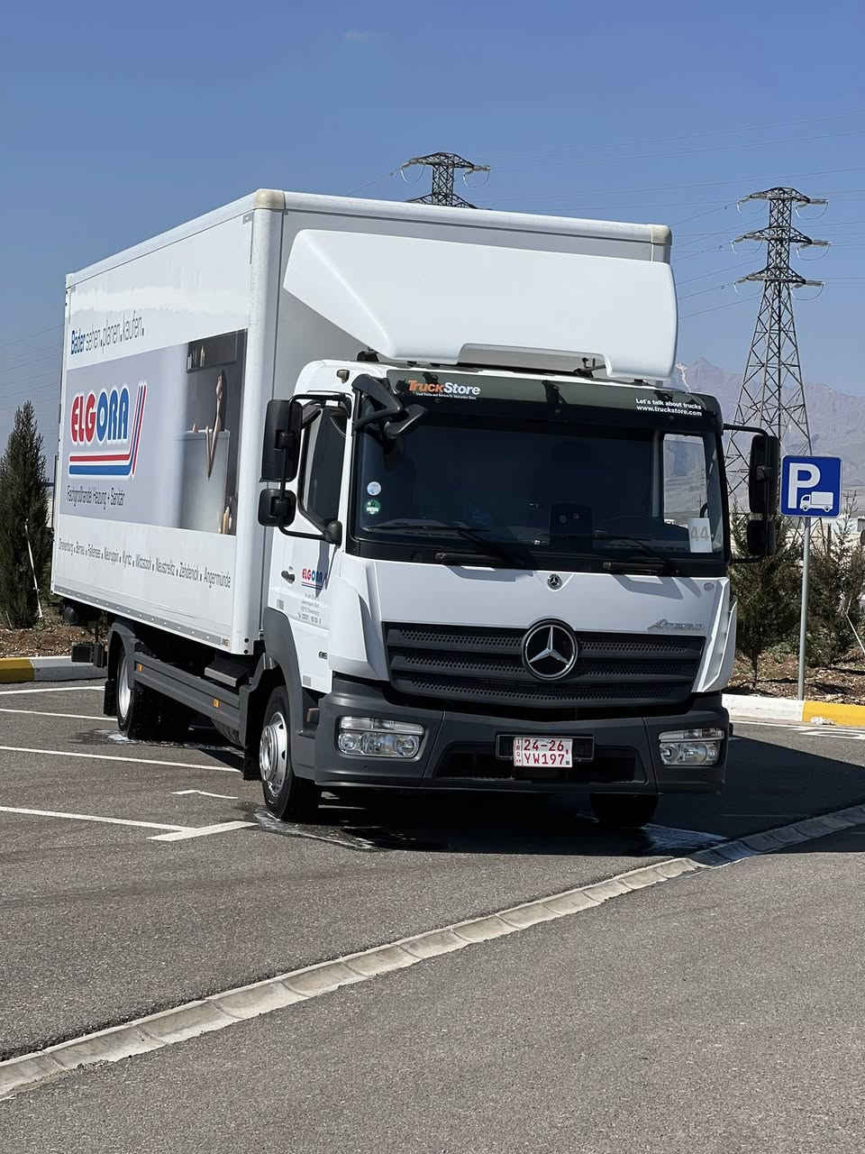 مارسيدس أتيكؤ 
موديل/٢٠٢٠
حجم/٨١٨
ماشية/٢٥١٠٠٠
مواصفات فول فول
تحديد سرعة
٢طالقات هاڤ
خلفي و أماميةكاميرة
تبريد بيلادي
خلفي جوبليس
طول ٧/٢٥
 سيارة دخول جديدةمكفولة كفالة عامة
مكان سليمانية طريق طسلوجة
معرض ديالية

***********
***********
***********
