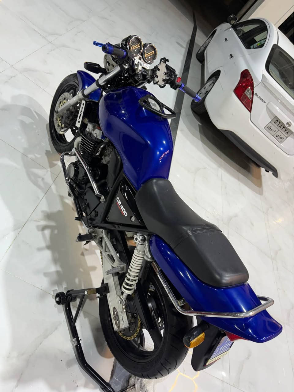 Cb400 
بو فروشتن مةكينة سةرو بن كةپس 
ناو تانكي لوك لوك 
ماتورةكة هةموو گياني بةشةرتة 
كارةبايات كلاج نوي شوين هةولير نرخ ١٦.٥٠ مجال 
*********** أربيل, العراق
