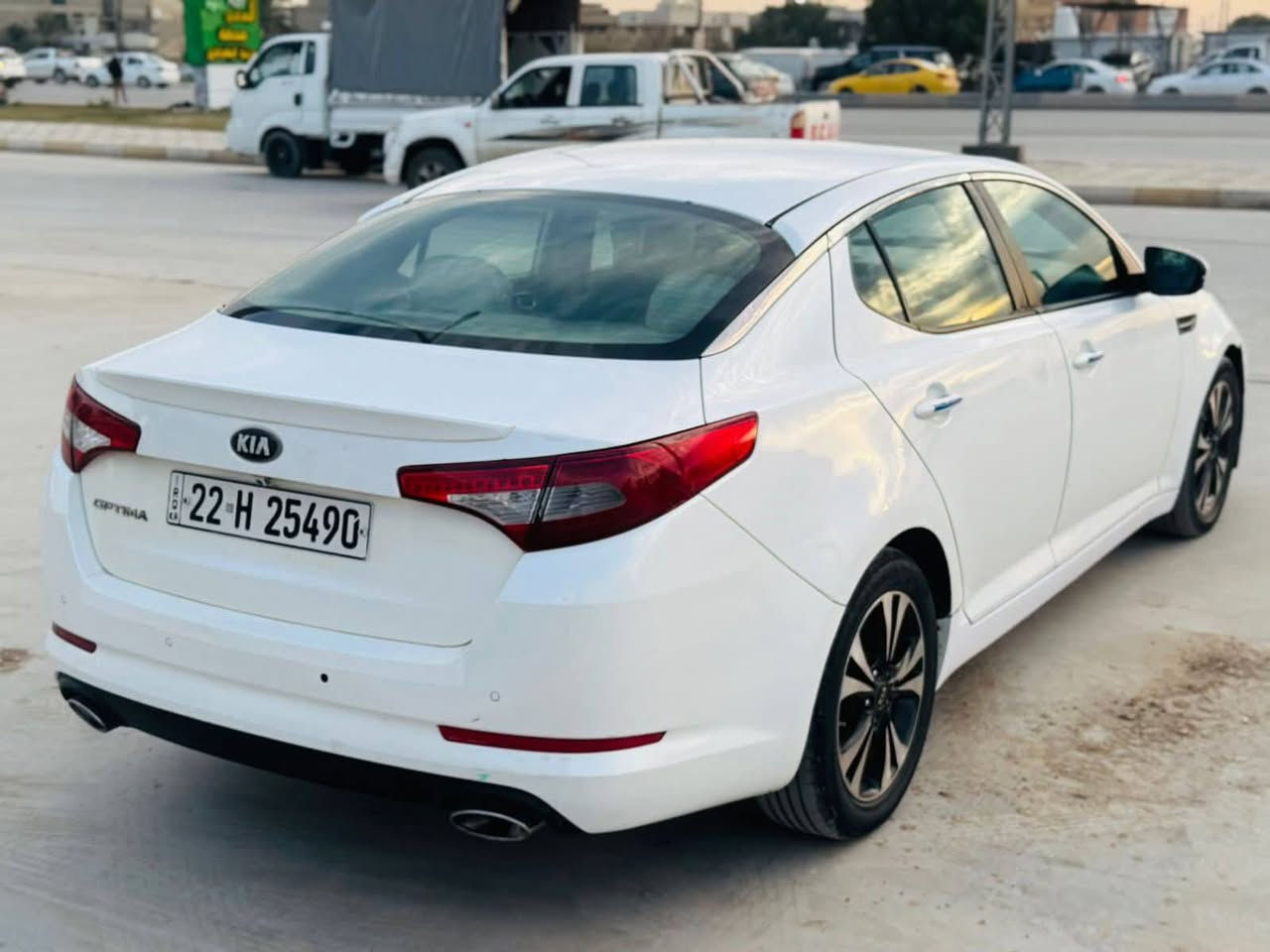 السلام عليكم كيا اوبتيما للبيع موديل 13 
خليجي فول مواصفات ماعده البنراما 
 محرك 2400 دوش سياره جاهزه 
 رقم ربيل انكليزي تريد تحويل تريد وكاله 
 بيها صبغ جاملغ وبنيد سونار داخل المنشور 
 السعر 118 ورقه مكان السياره واسط 
 ***********
