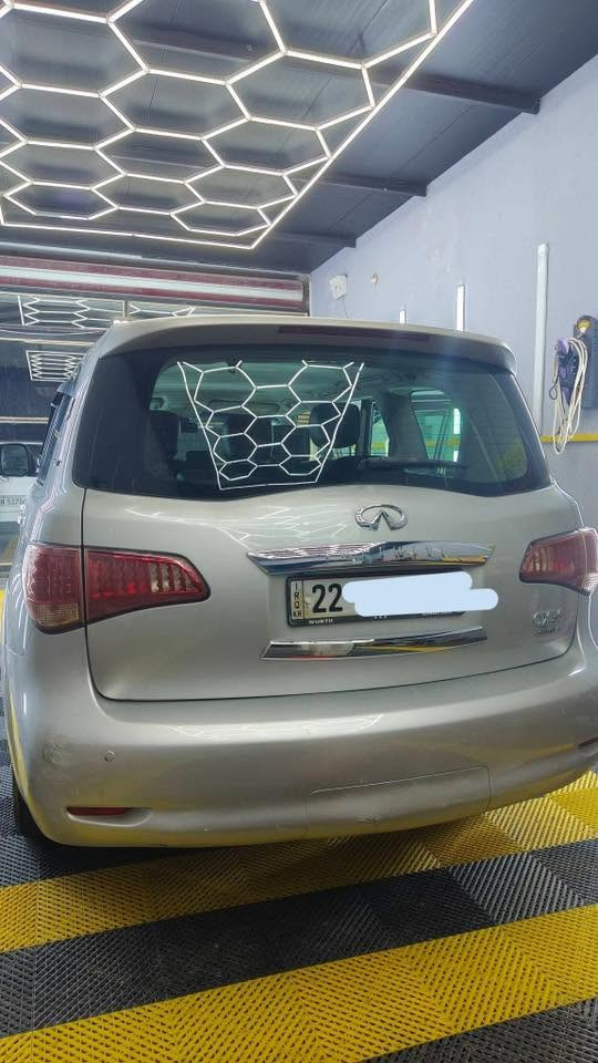 انفنتي QX56 موديل 2011 ياباني خليجي
فئة VIP فول مواصفات
ماشيه 170 km
تبريد تدفئه شامل حتى الكشنات
جنطه كهرباء 
كشنات سياحي 
💎
المكينة والكير مكفول
كهربائيات مكفول 
مكينه 8 سلندر 5.6 
رقم شمالي مميز بأسمي السنوية جديدة
السيارة مكفولة بدون اي حادث
السعر المطلوب 140 مع مجال 
للاستفسار والتواصل متوفر واتساب 📞 ***********
