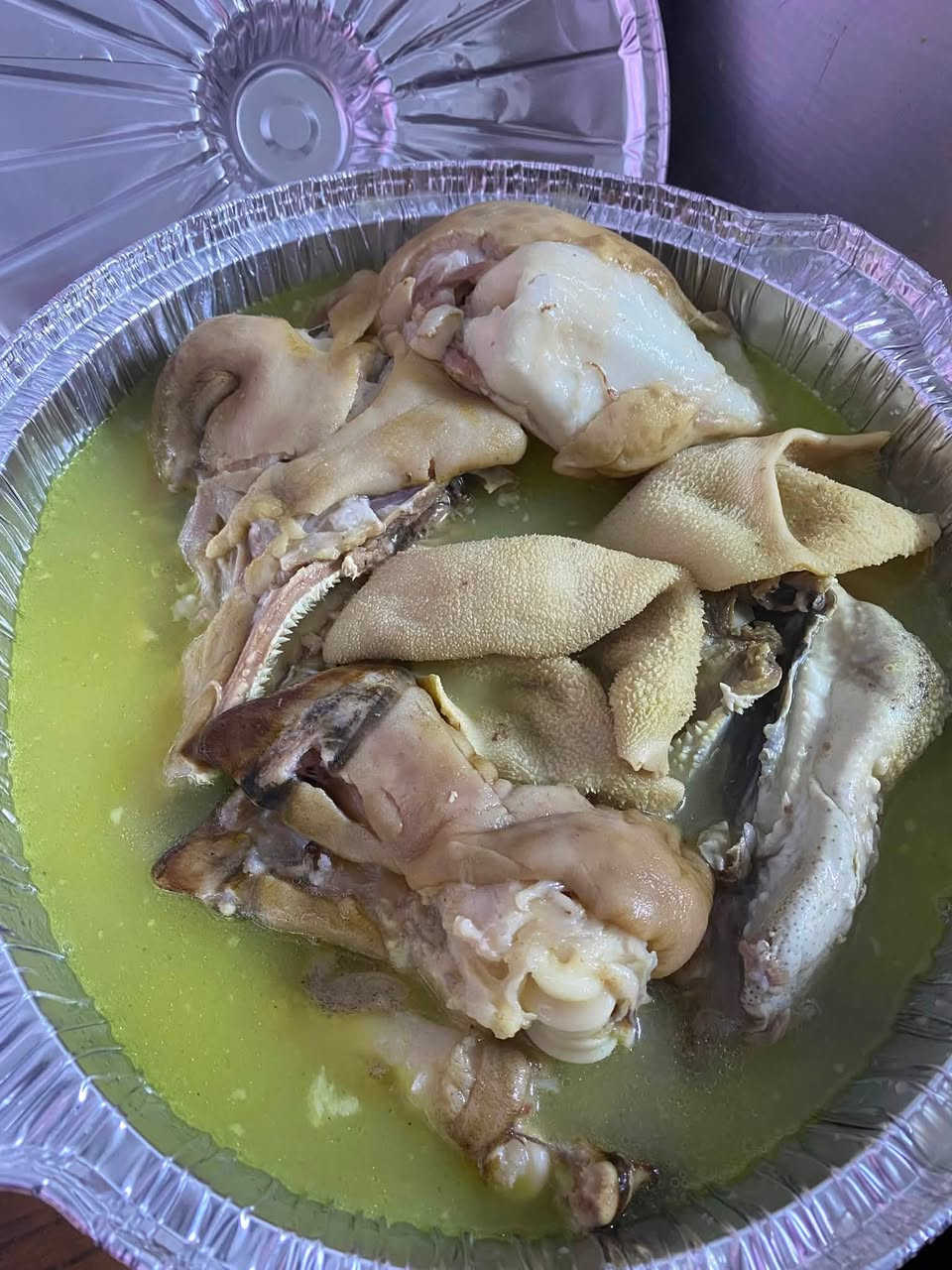الپاچه كنز من الكنوز تدرون لو ماتدرون 
غنيه بالكالسوم المفيد للعظام 
غنيه بالكالوجين المفيد للبشره 
غنيه بالفيتامينات والبروتينات والالياف 
اطلبها من الشيف امونه البغدادي 
هاتف ☎️ ***********
