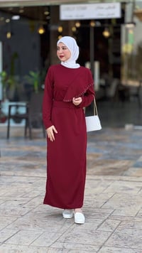 فستان محجبات • صيفي • مقاس ٣٨-٤٨