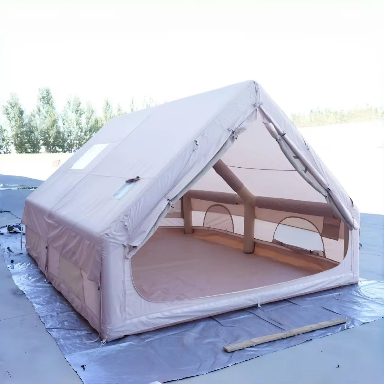 خيمة نفخ عائلية
طول - 4 عرض - 3 ارتفاع - 2
وزن - 29 كيلو 
ارضية جلد سقف طبقتين اكسفورد
كامل ملحقات 
بم نفخ - اوتاد تثبيت - احبال - جنطة 
ابواب عدد 2
شبابيك عدد 12
متوفر توصيل 🚚❣️


**إذا كنت صاحب هذا الإعلان وتريد حذفه لأي سبب، رجاءا أرسل رسالة إلى الدعم الفني**