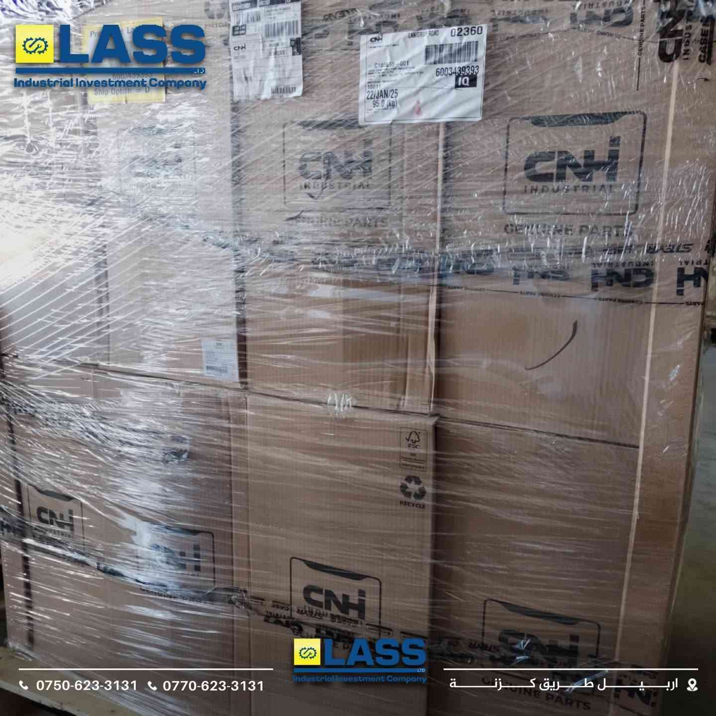 تعلن  شركة لاس فرع الموصل عن وصول دفعة جديدة من المواد الاحتياطية الأصلية (CNH) نيوهولاند & فيات  لضمان أفضل أداء وكفاءة لمعداتكم

 متوفر لدينا:

 جميع المواد الاحتياطية الأصلية

 جودة عالية وضمان معتمد

 أفضل الأسعار في السوق

 زورونا في مواقعنا الكائن 

الموصل /الجانب الايمن / صناعي وادي عكاب / جانب معمل راشي البدر 

للتواصل :

*********** 

 ***********

 خدمتكم هي أولويتنا – تواصلوا معنا الآن
