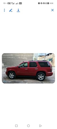 تاهو مديل ٢٠١٢ دخول جديد السياره مكفوله من الكص والسرقه والعشاير موديل...