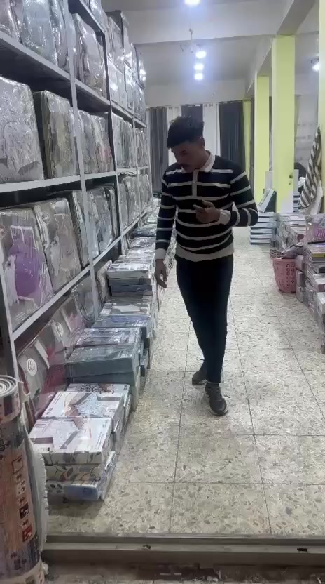 عرررروض مستمره علي جميع المفروشات
داخل المحل العنوان بغداد الحسينيه مجاور اليالي سطنبول ***********
