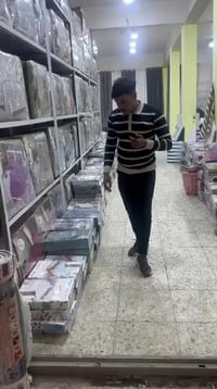 عرررروض مستمره علي جميع المفروشات داخل المحل العنوان بغداد الحسينيه مج...