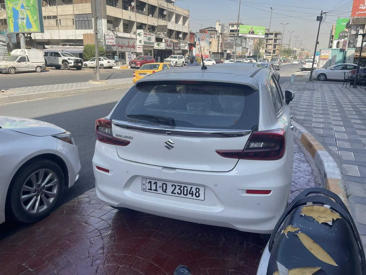 سازوكي بالينو 2024  ماشية السيارة 19 الف قابل للزيادة  بيها رصعه بالباب خلف السايق وفوك فتحت البانزين السيارة جديدة ونضيفه جدا  حساسات وكامرات خلفي امامي وشاشه بحجم كبير

*********** للاستفسار

السعر 135 وبيها مجال مكان السيارة اليرموك
