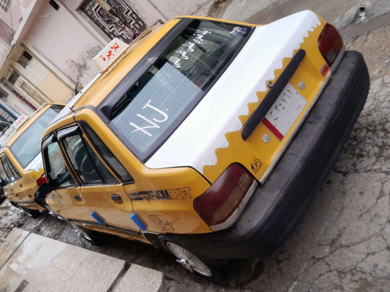 للبيع سايبه موديل ٩مكفوله من محرك وكير وشاصي وباتري وطخم تاير كلو جديد الشرعي بل موصل اتريد وكاله او تحويل حاظر هياء وغرامات صفر كاربون بنزين بيه وعدل اتفول بي السياره جديده ومابيه اي نقص وهذا رقمي *********** ***********
