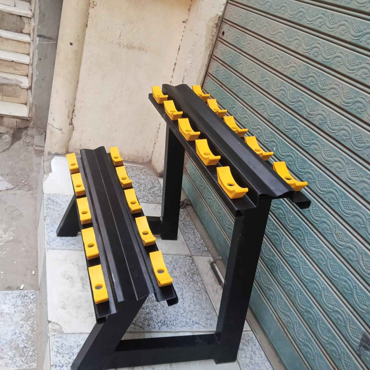 🔥 حامل دنابل حديد تقيل – ثبات وأمان في الجيم 🔥
لو بتدور على تنظيم وشكل احترافي لجيمك 💪
حامل الدنابل ده هو الحل المثالي 👇
✔️ خامة حديد قوية جدًا تتحمل الأوزان الثقيلة
✔️ تصميم عملي بيشيل عدد كبير من الدنابل
✔️ قواعد ثابتة لثبات كامل أثناء الاستخدام
✔️ دهان إلكتروستاتيك ضد الصدأ
✔️ مناسب للجيمات والكابتن في البيت
💥 خليك دايمًا منظم وجاهز للتمرين بأفضل شكل
📞 للتواصل وطلب المنتج:
01055217500 (واتساب وموبايل)
🚚 شحن لجميع المحافظات#جيم #معدات_جيم #دنابل #حامل_دنابل #تجهيز_جيم #Gym #Fitness #HomeGym #كمال_اجسام #حديد #تمارين #معدات_رياضية #بيع_معدات_جيم #EgyptFitness


**إذا كنت صاحب هذا الإعلان وتريد حذفه لأي سبب، رجاءا أرسل رسالة إلى الدعم الفني**