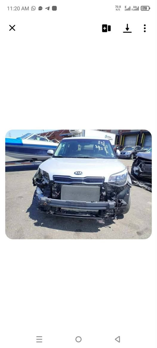 كيا صول 2017
وارد أمريكا
الحادث: ضربة خفيفة جدًا
بأمريكا: بالجاملغ  الأمامي بارد  فقط
بالعراق: قبق الصندوق بارد  بسيط جدآ 
بدون صبغ كفالة
بدون إيرباكات – كلها سليمة
ماشية 84 ألف ميل
مكينة 2000 gdi
التبريد ممتاز
شاشة + كامرة
الإطارات بحالة جيدة
تغليف PPF للحماية (يم زيدون الخطاط)
ضمان 5 سنوات
ما بيها أي نقص
💰 السعر: 123
📍 المكان: بابل
📞 ***********
