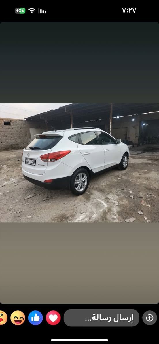 توسان موديل 2012 خليجية مكفولة من الظرر فقط بيها تكشيط مال صبغ ومصلحهن سونار موجود بلمنشور السعر 133$ الاتصال *********** المكان ديالى بعقوبة
