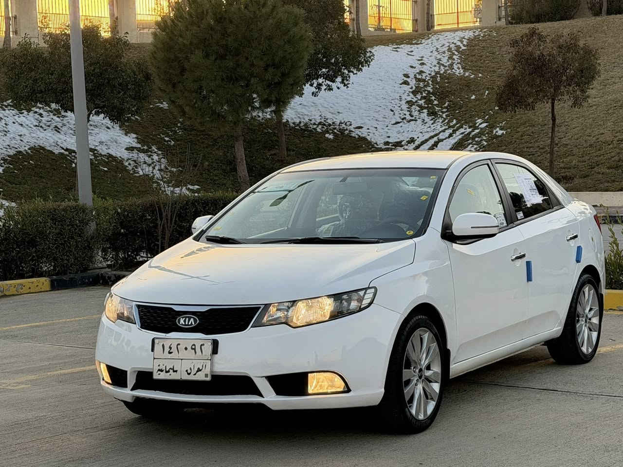 السلام عليكم كيا سيراتو للبيع موديل 2013خليجي موصفات مكينة 1.6دوش كير itكير ومكينة مكفولات اشاير مري مري شفط يدات نيكل فول تحكمات سترين وشفتات ستيرن تبريد بيانو. 5ويل كب داخل اسود گير اوتو وعادي 6نمر حساس خلفي تخم تايرات جديد حدادية اماميه خلفيه جديده سيارة فول عده الفتحه سنوية جديدة ل2028باب خلفي وره السايق صبغ  + شبر كارت.  مكان سياره سليمانيه  السعر $112 للستفسار ***********
