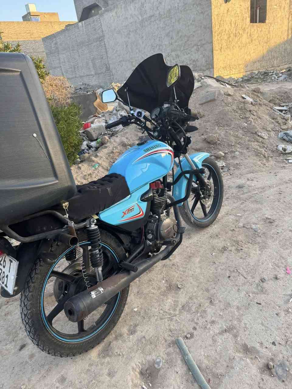 السلام عليكم
دراجه شينگ للبيع مرقمه موديل 2023 
فول نشاط ونظافه 
***********
