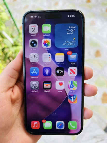 14 برو ماكس دبل خط لون بنفسجي
ذاكرة 256
بطاريه 83
مع كامل ملحقات
***********
