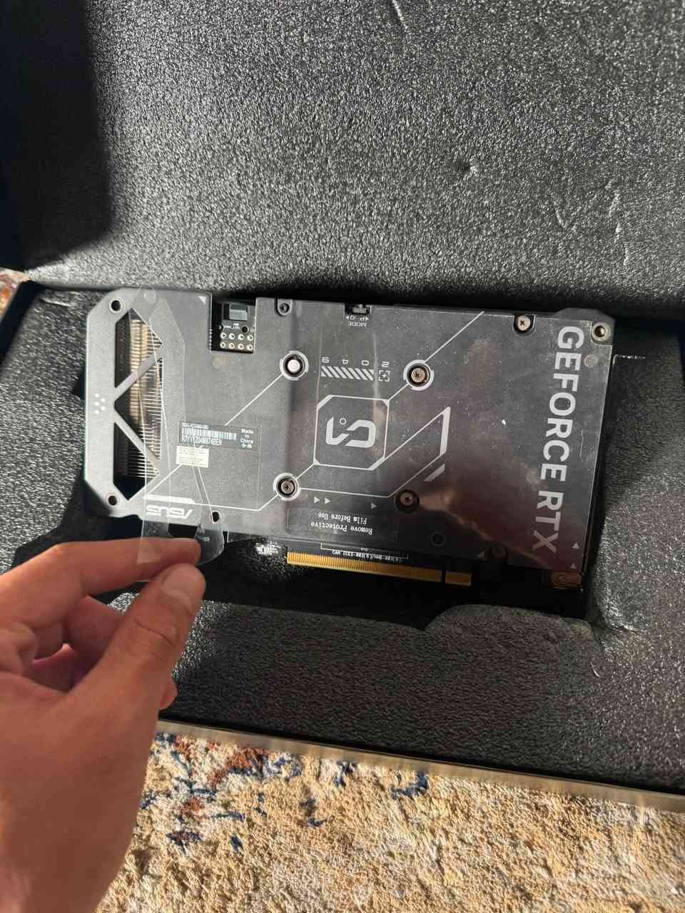 السلام عليكم 
كرت شاشة
مستخدم مرتين فقط 
بعدة بجيسة
ASUS RTX 4060 
بي ضمان
السعر 435 الف
موجود توصيل


**إذا كنت صاحب هذا الإعلان وتريد حذفه لأي سبب، رجاءا أرسل رسالة إلى الدعم الفني**